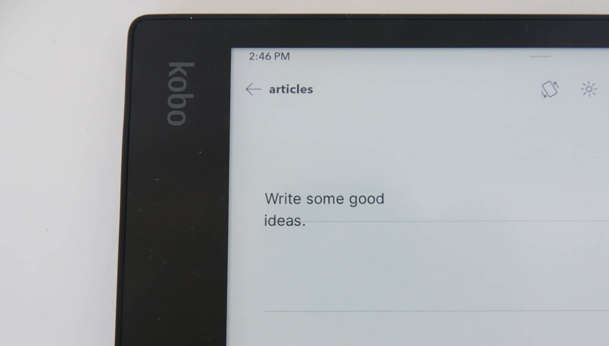 Kobo Elipsa Review: the Best E-Reader for Students