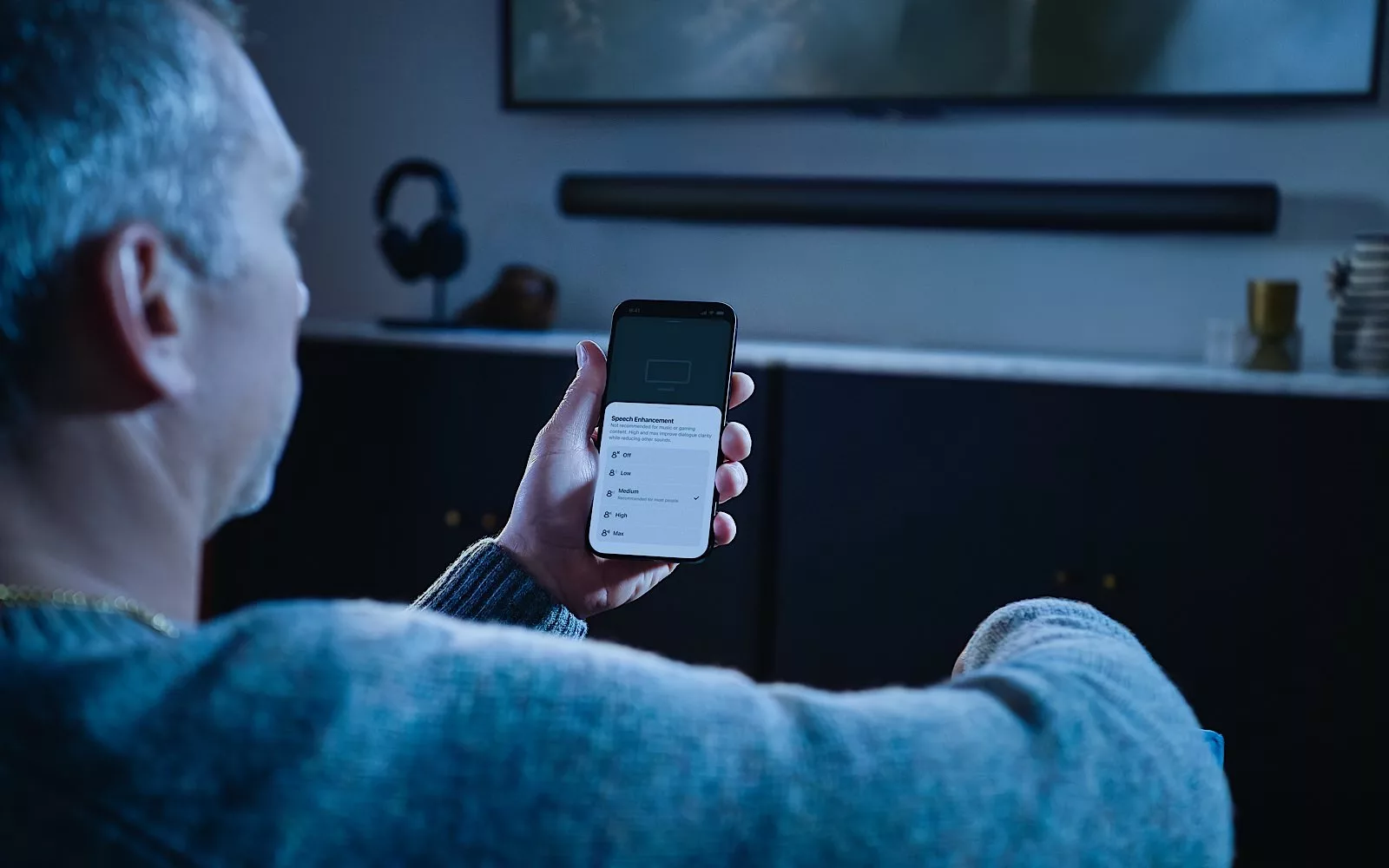 The new Sonos speech enhancement mode.
