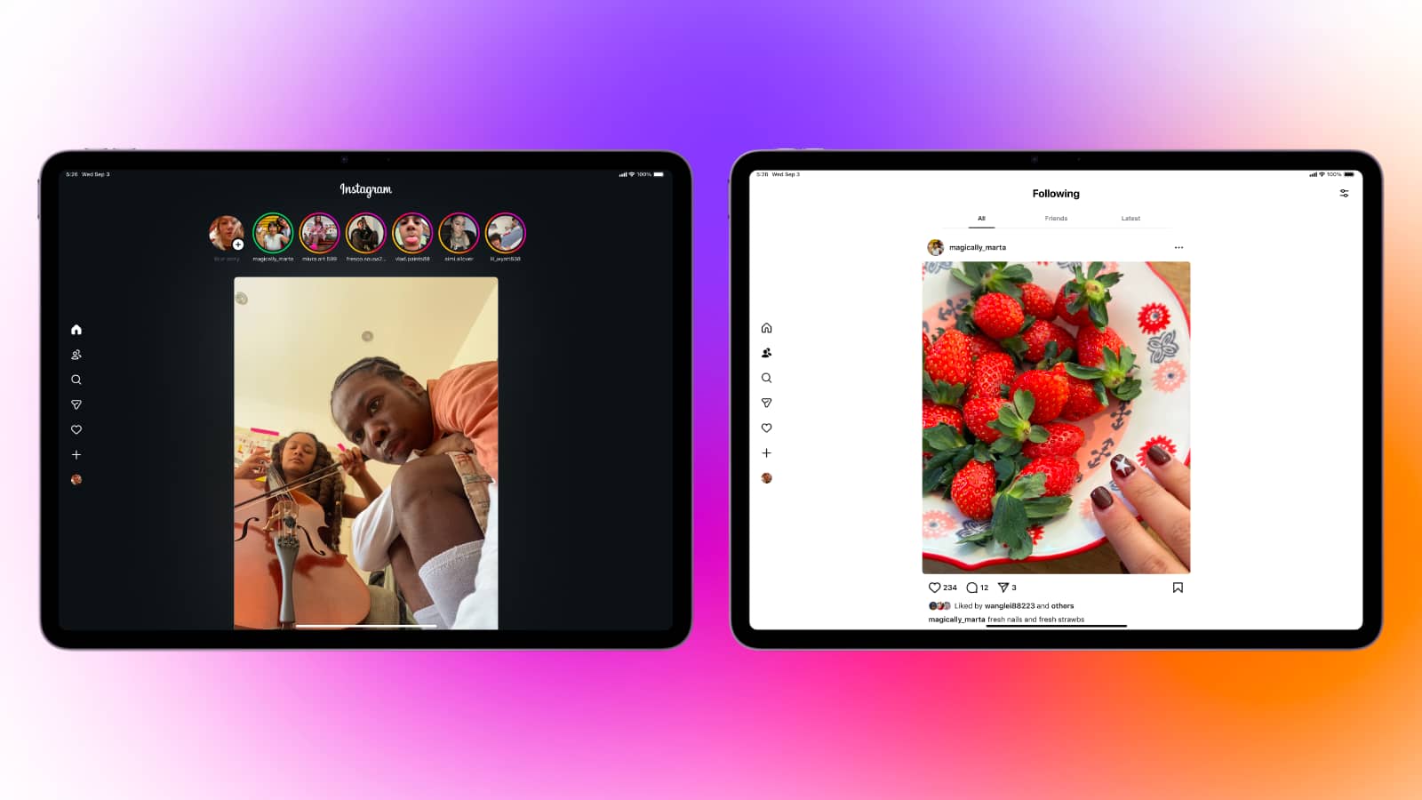 AI generated newscast about Instagram: Shock as iPad Finally Gets Official App After 15 Years!