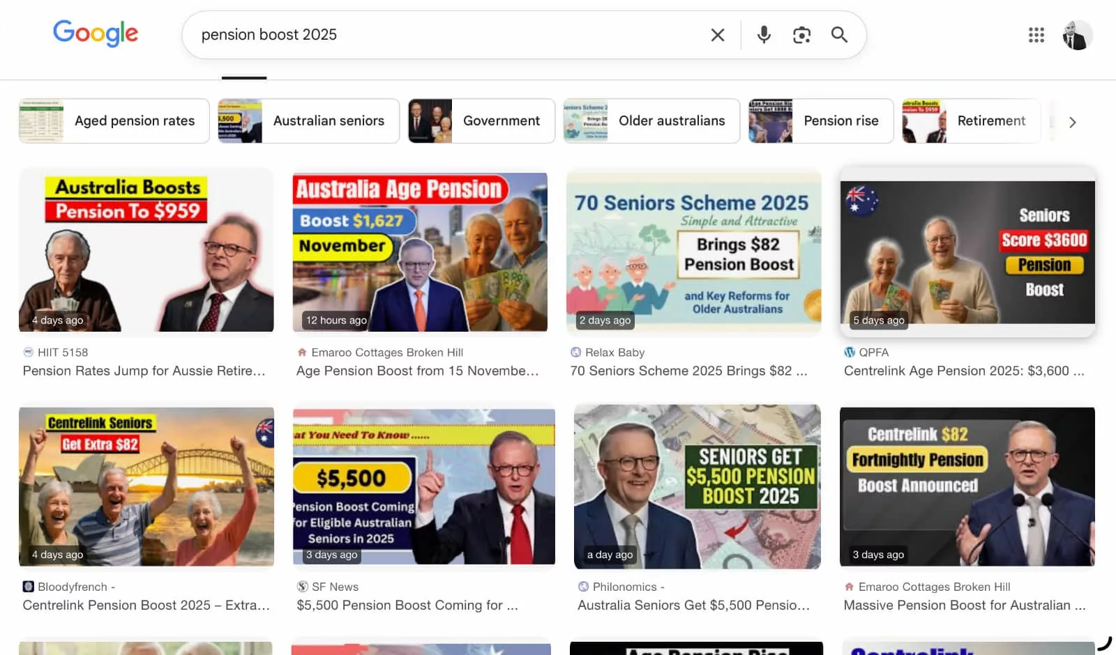 You can track the explosion in growth of these sites by using Google image searches to find similar images.