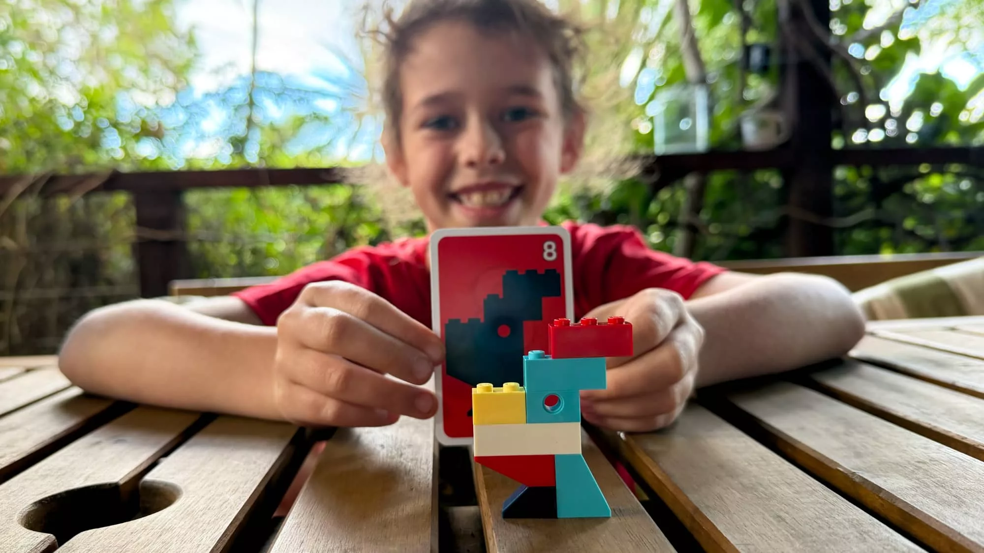 Playing Lego Brick Like This